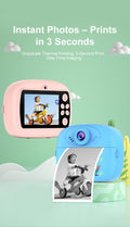 Cámara de fotos instantánea para niños