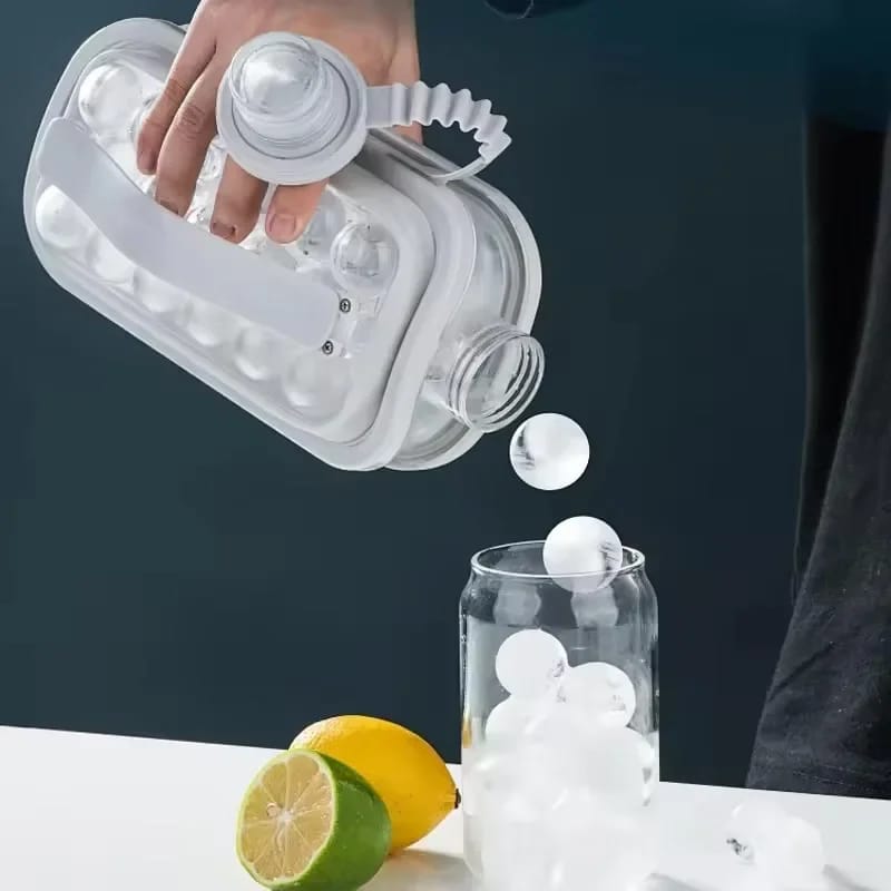 Cubitera en forma de botella portátil