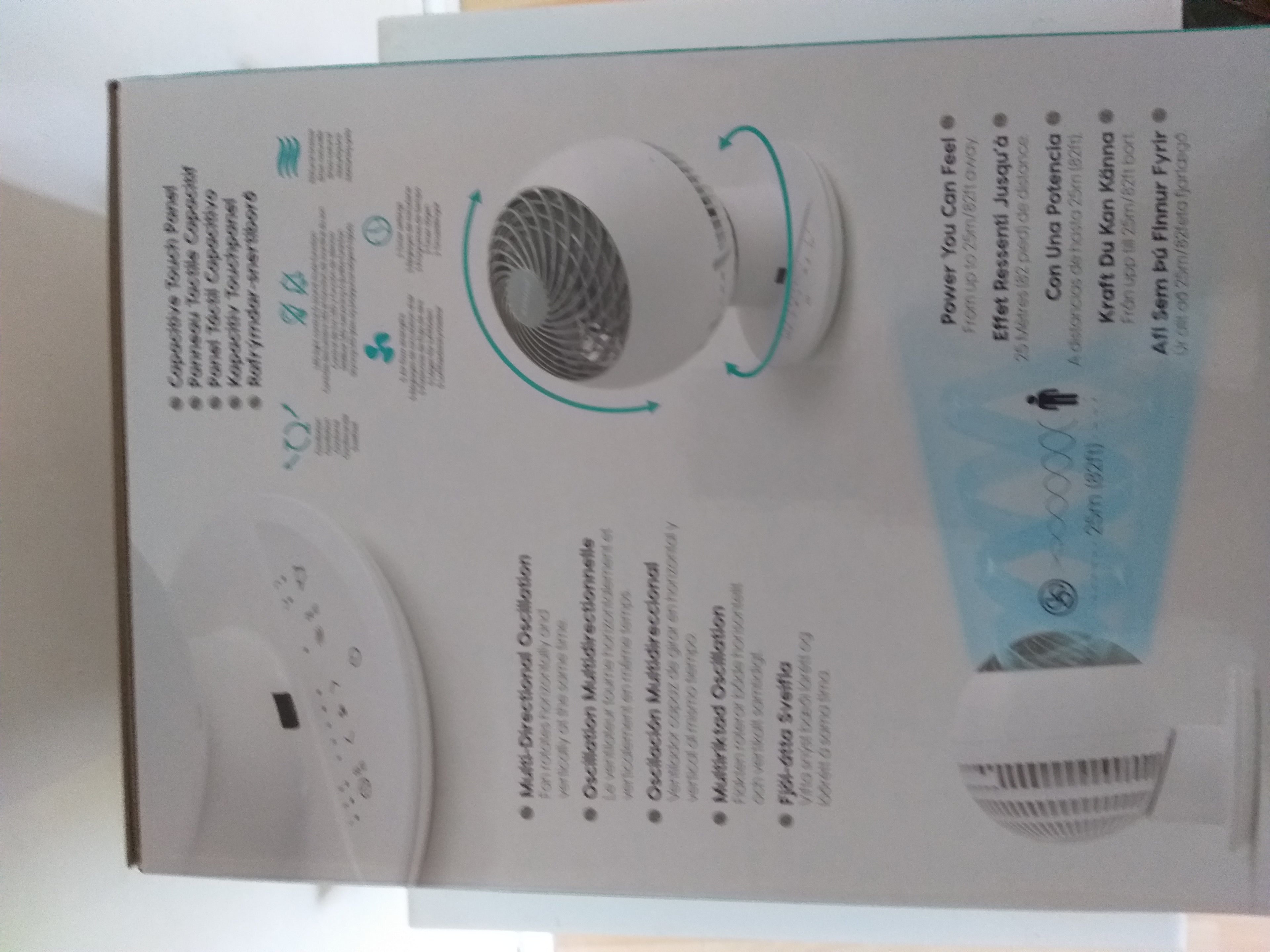 Ventilador circulador WOOZOO nuevo con mando – Muy silencioso