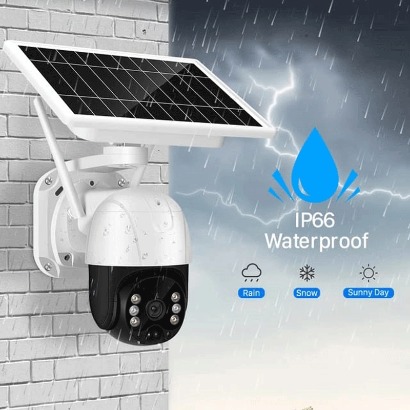 Camara vigilancia solar Wifi para exteriores