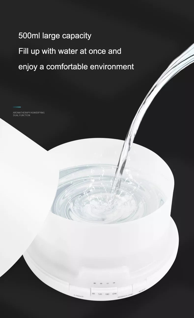 Difusor aroma 500 ml con mando a distancia