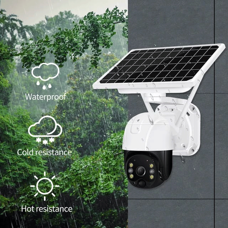Camara vigilancia solar Wifi para exteriores