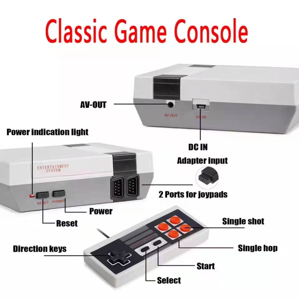 Consola Retro con 620 Juegos Clásicos