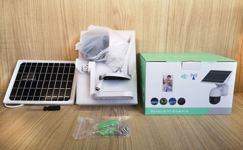 Camara vigilancia solar Wifi para exteriores