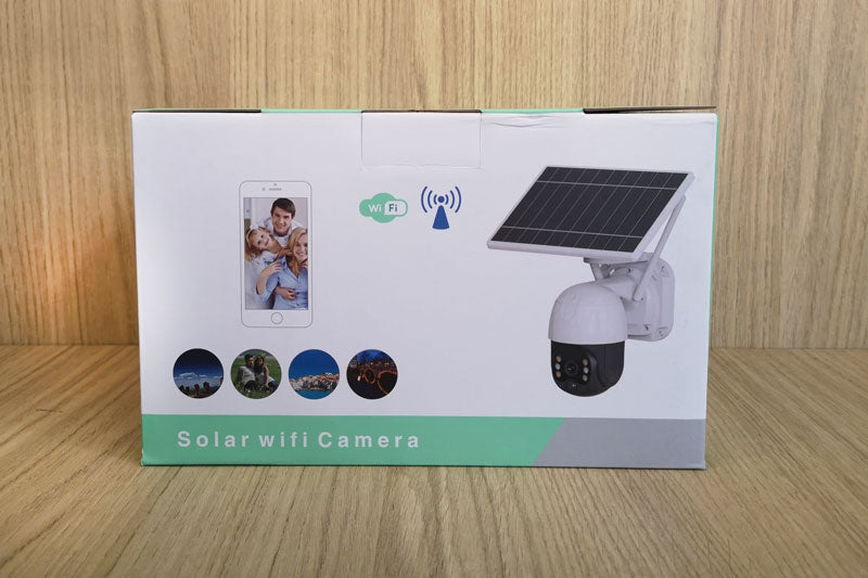 Camara vigilancia solar Wifi para exteriores