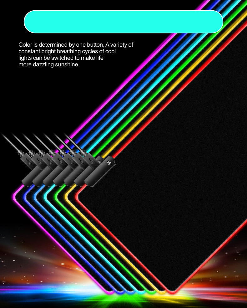 Alfombrilla de luz RGB