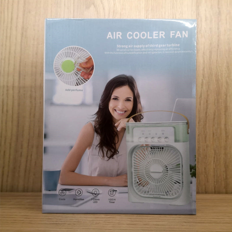 Ventilador al vapor de aire frío y luz RGB 600ml