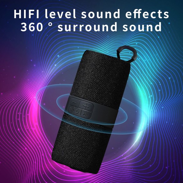 Altavoz Portátil Multifunción – Sonido Potente y Conexión Versátil