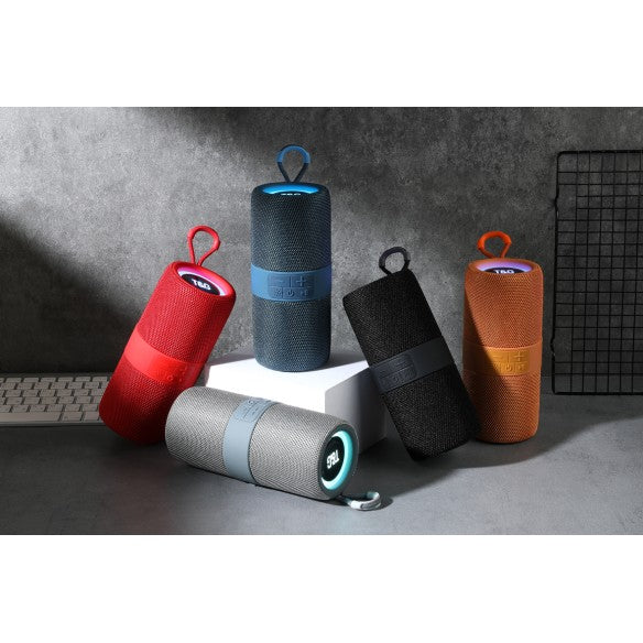 Altavoz Portátil Multifunción – Sonido Potente y Conexión Versátil