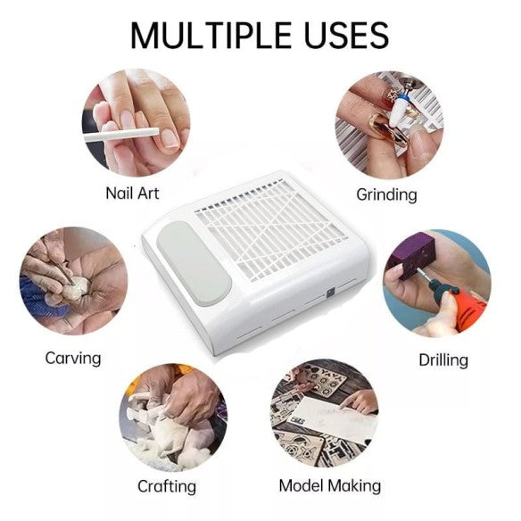 Aspirador de polvo de uñas