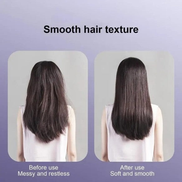 Cepillo alisador inalámbrico para el pelo