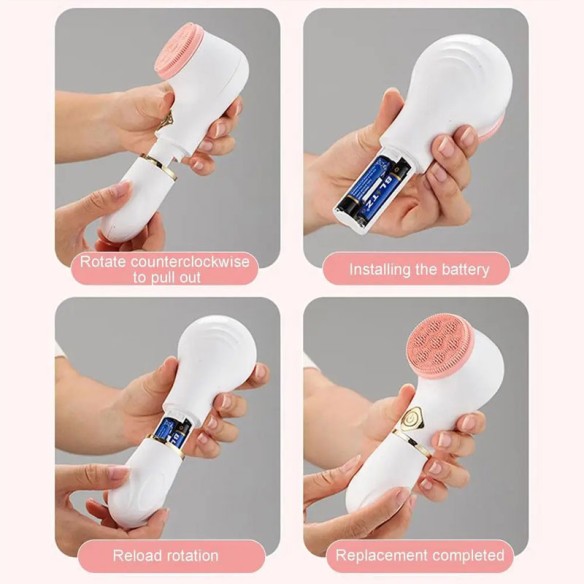 Cepillo de limpieza facial