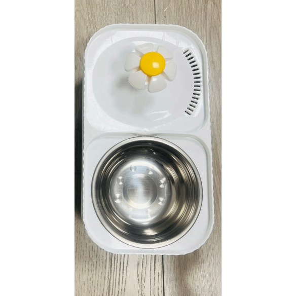 Comedero y bebedero para mascotas.bomba agua