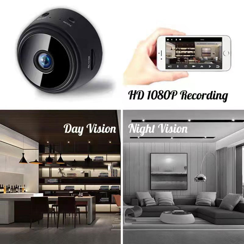 Mini camara vigilancia inalambruco. Magnetico