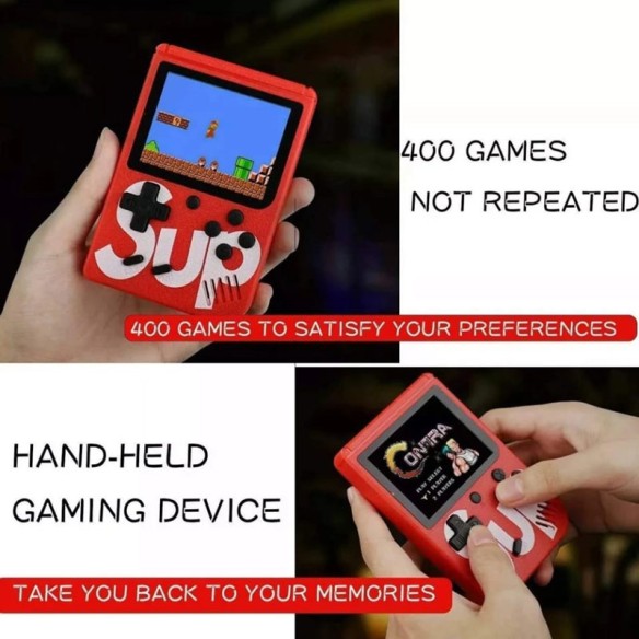 Consola de juegos clásicos portátil - 400 en 1