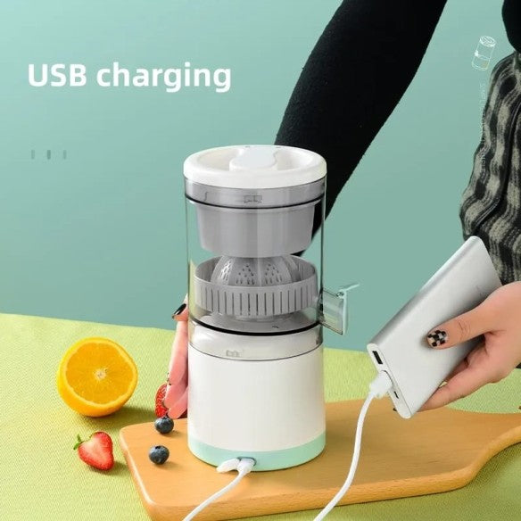 Exprimidor de naranjas automático portátil. Carga USB