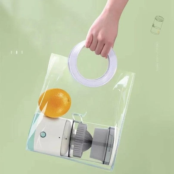 Exprimidor de naranjas automático portátil. Carga USB
