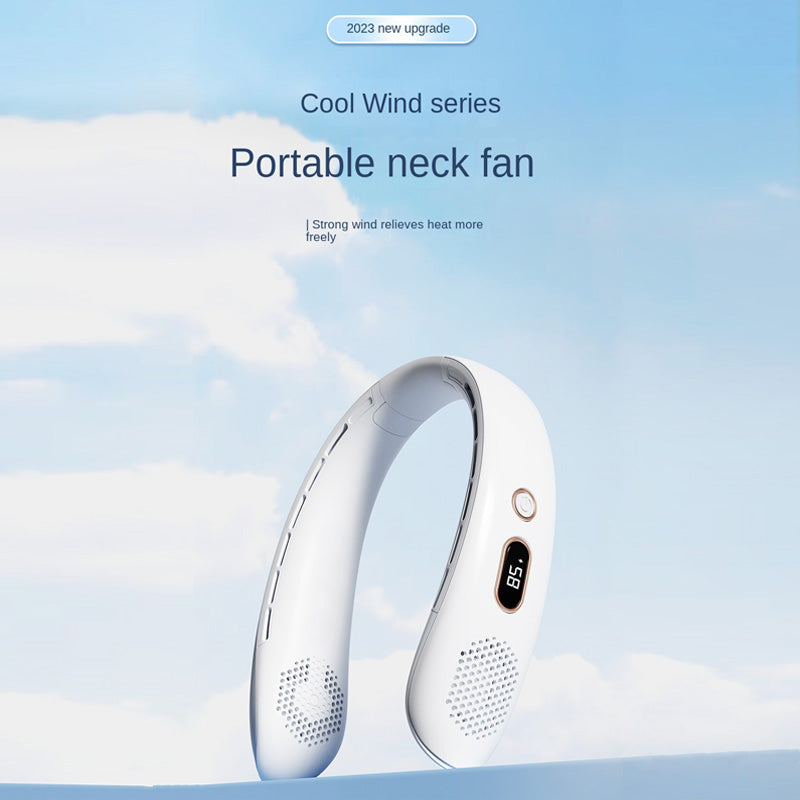 Ventilador de cuello con pantalla digital