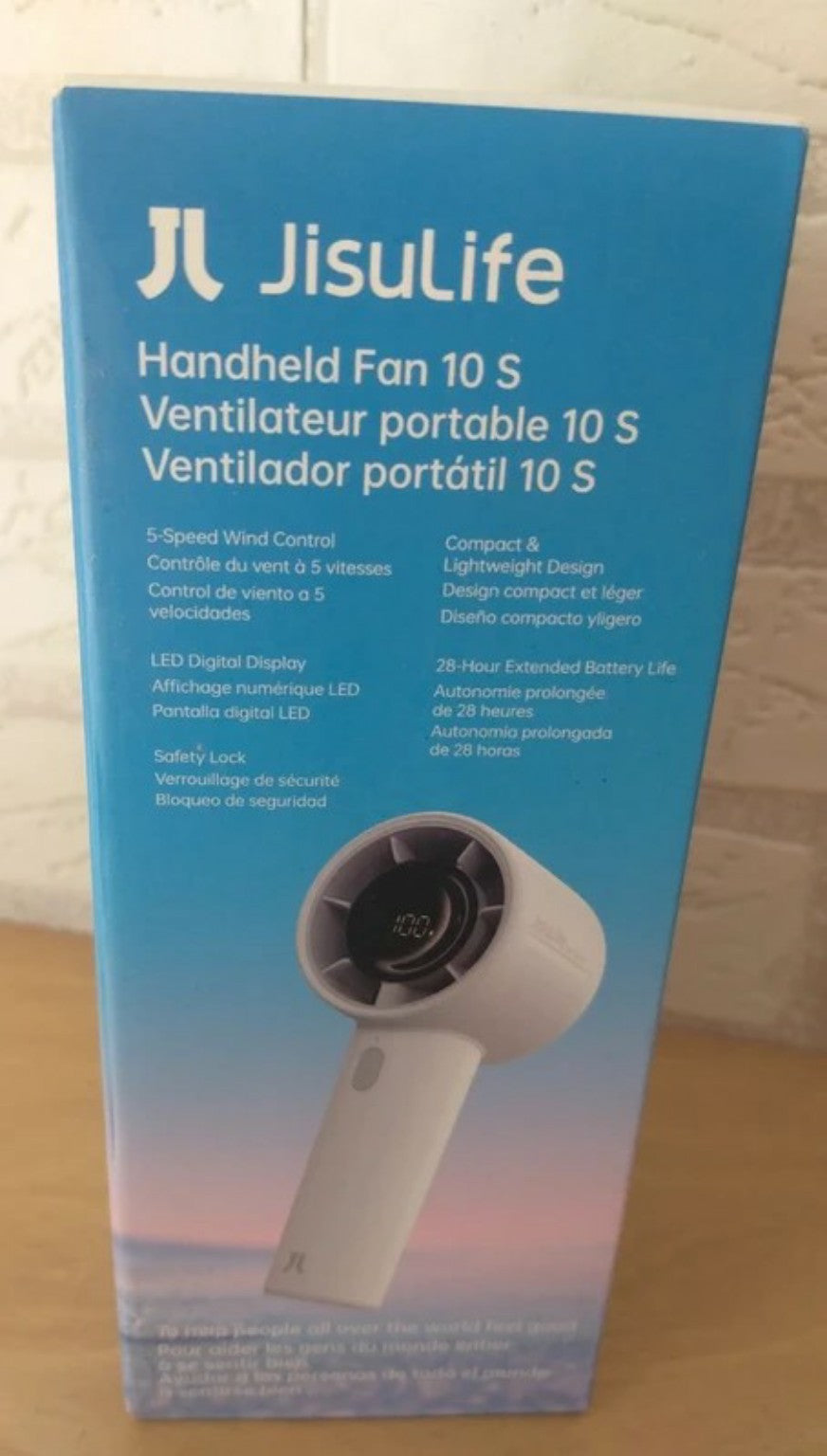 Ventilador portátil Jisulife Handheld Fan