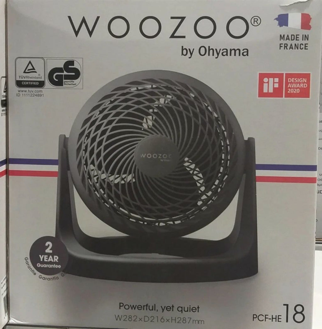 Ventilador circulador de aire WOOZOO by Ohyama PCF-HE18 – Made in France