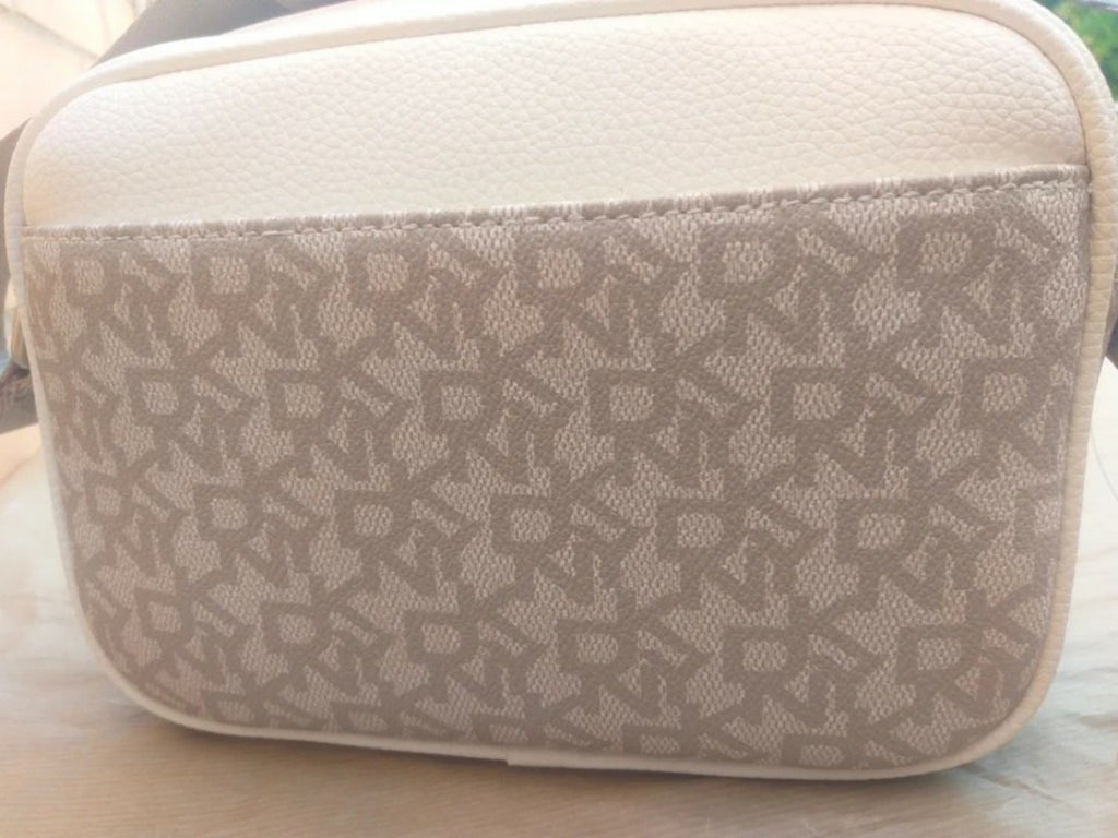 Bolso bandolera DKNY original blanco/beige