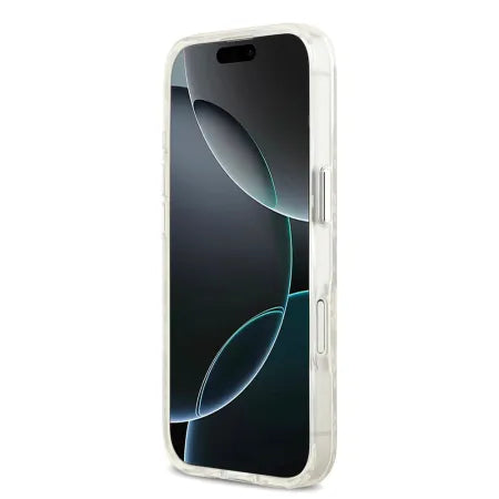 Funda Karl Lagerfeld para iPhone 17 - MagSafe - Gris - Karl Pattern & Avatar Logo