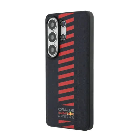 Funda Premium Oracle Red Bull Racing para Samsung Galaxy S26 Ultra - MagSafe - Cuero PU Perforado - Azul Navy