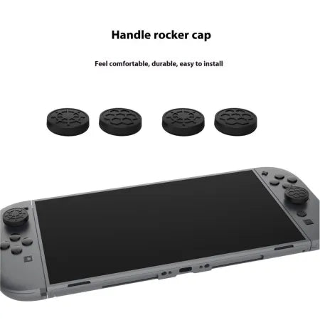 Kit de Protectores de Fibra de Carbono para Nintendo Switch 2 con Tapones y Stick Caps – REF: GP-370