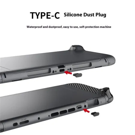 Kit de Protectores de Fibra de Carbono para Nintendo Switch 2 con Tapones y Stick Caps – REF: GP-370