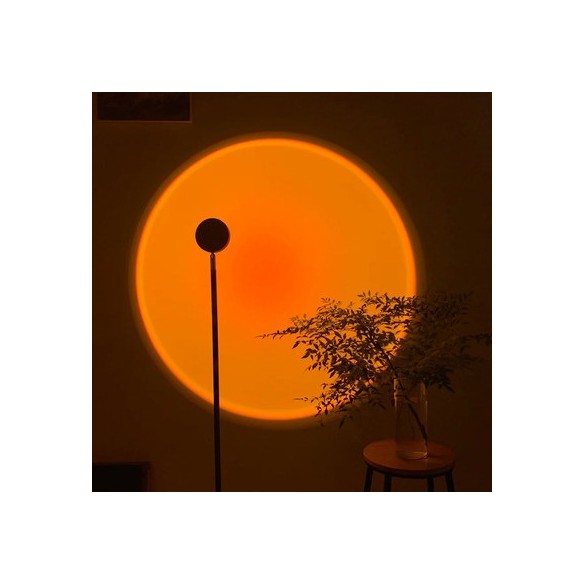 Lampara luz cálida de atardecer. Sunset Lamp