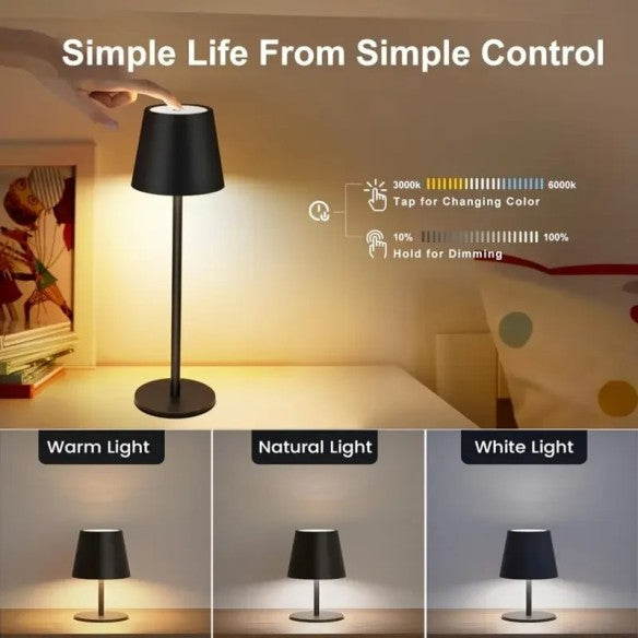 Lámpara de inalámbrico LED portátil