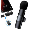 Mini micrófono inalámbrico con 2 adaptadores
