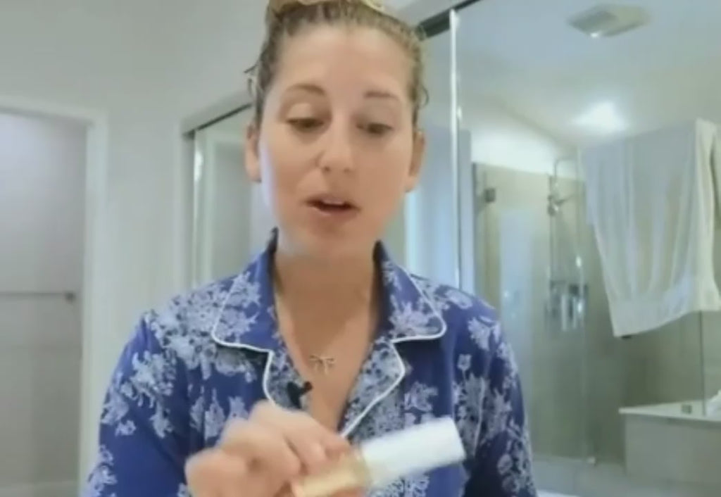 Depiladora blanca con cabezal redondo