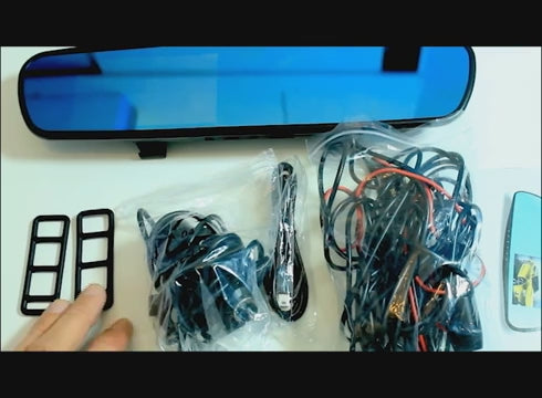 Espejo retrovisor para coche con cámara