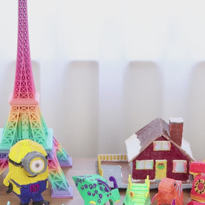 Bolígrafo 3D para niños con pantalla LED