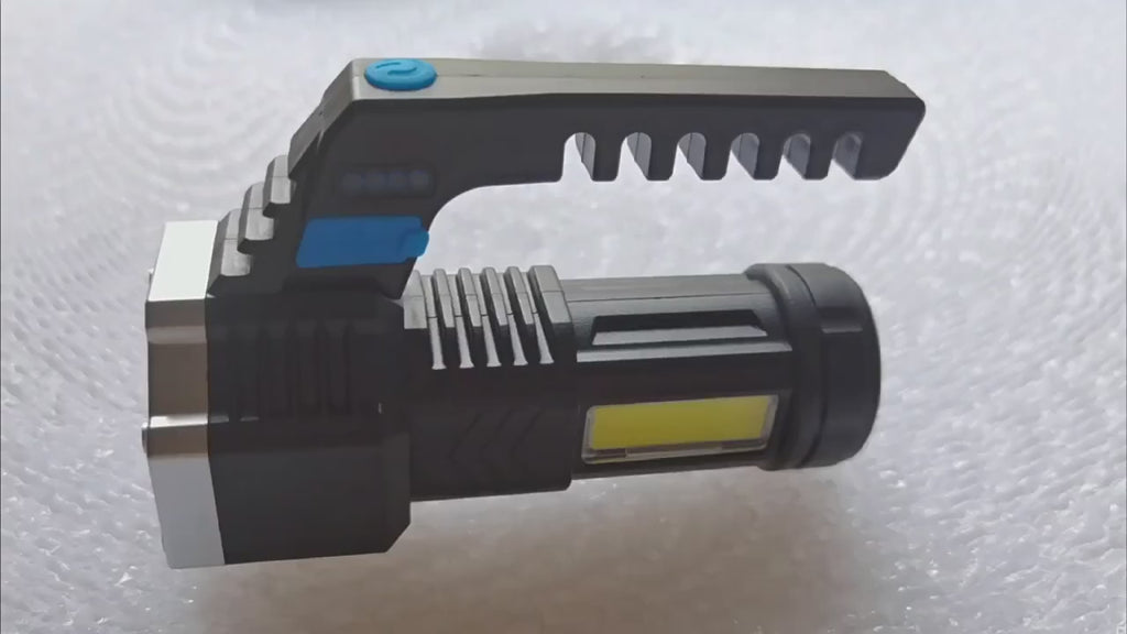 Linterna LED recargable13 led. Potente