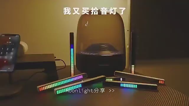 Tira de led inalámbrica con control de sonido
