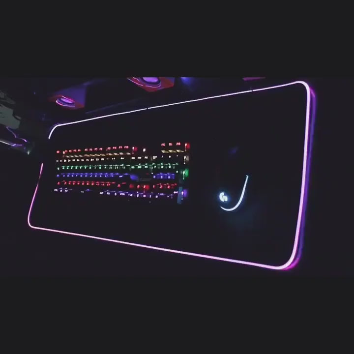 Alfombrilla de luz RGB