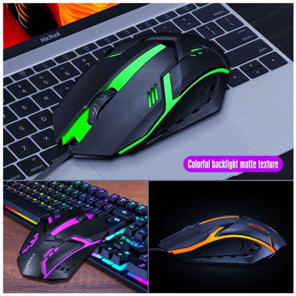 Set teclado y ratón gaming