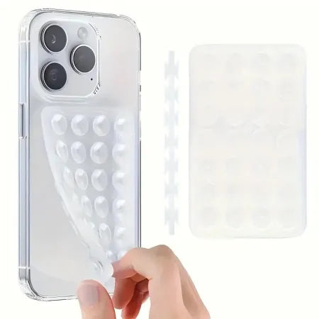 Soporte de ventosa de silicona Doble Cara para teléfono móvil