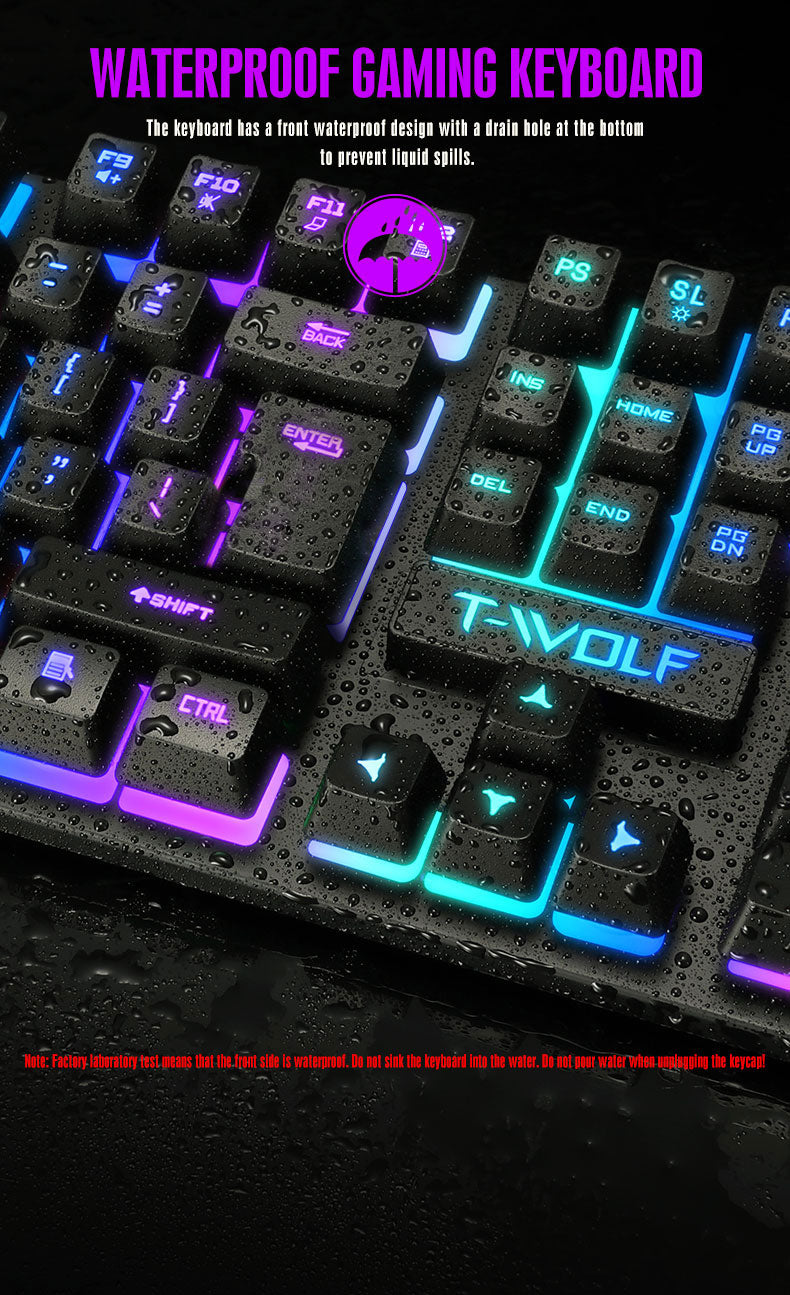 Set teclado y ratón gaming